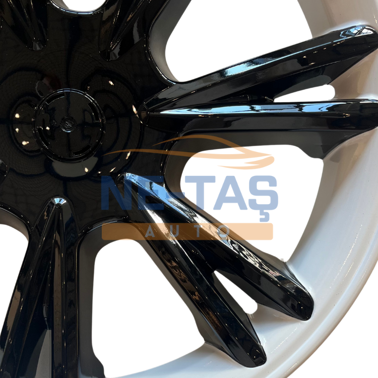 Tesla Model Y 2019-2025 S-Sport V2 Jant Kapağı Parlak Siyah