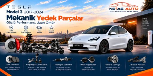 Model 3 Mekanik Yedek Parçalar
