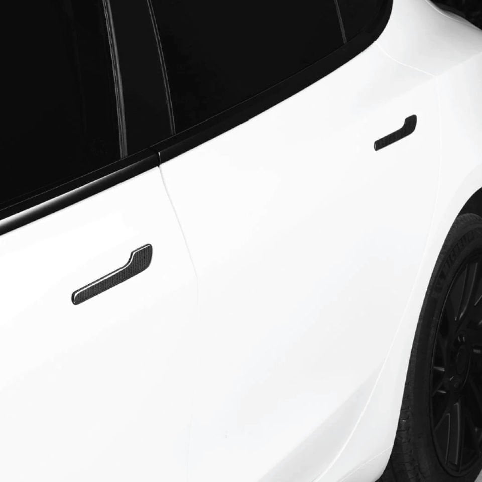 Tesla Model Y Juniper & Model Y & Model 3 Kapı Kolu Kaplaması - Premium ABS Koruyucu ve Dekoratif Aksesuar