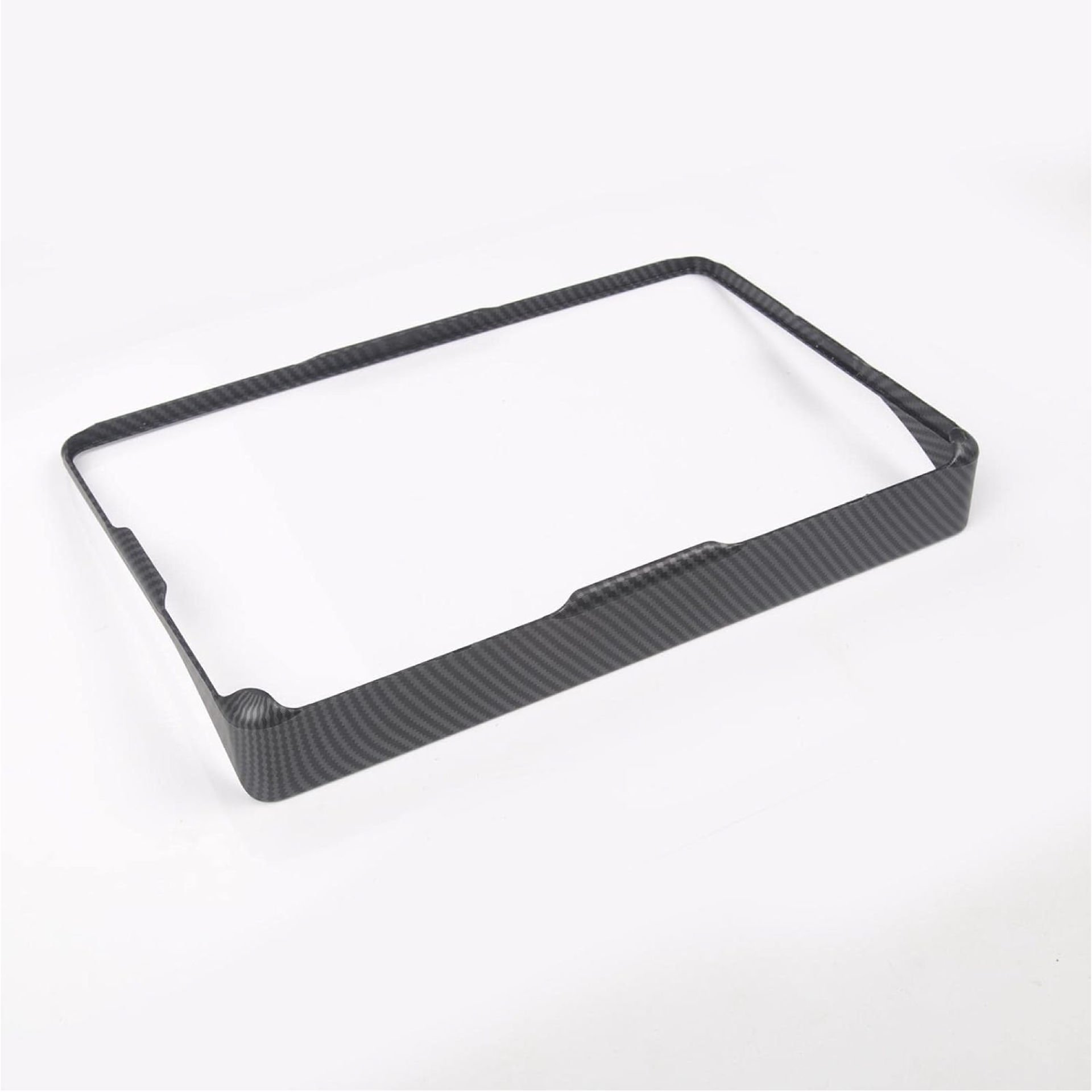 Tesla Model Y 2019-2024 // Model 3 Ana Gösterge Ekran Çerçevesi – Mat Karbon