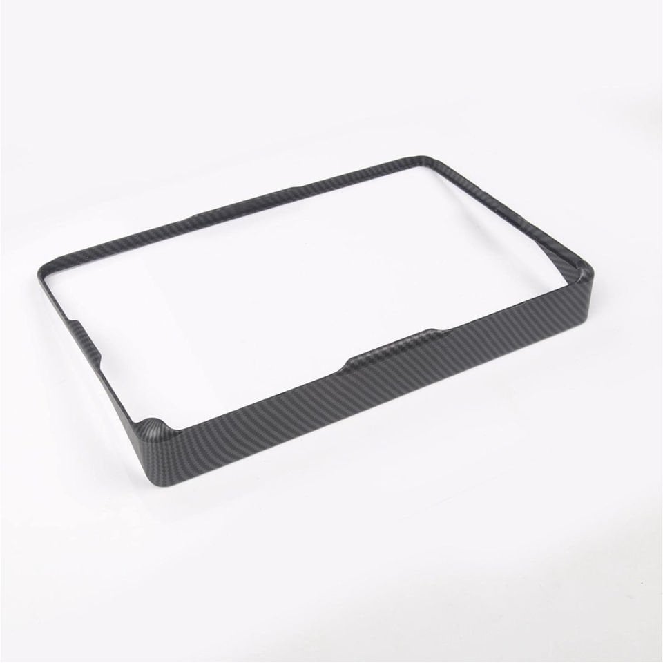 Tesla Model Y 2019-2024 // Model 3 Ana Gösterge Ekran Çerçevesi – Mat Karbon