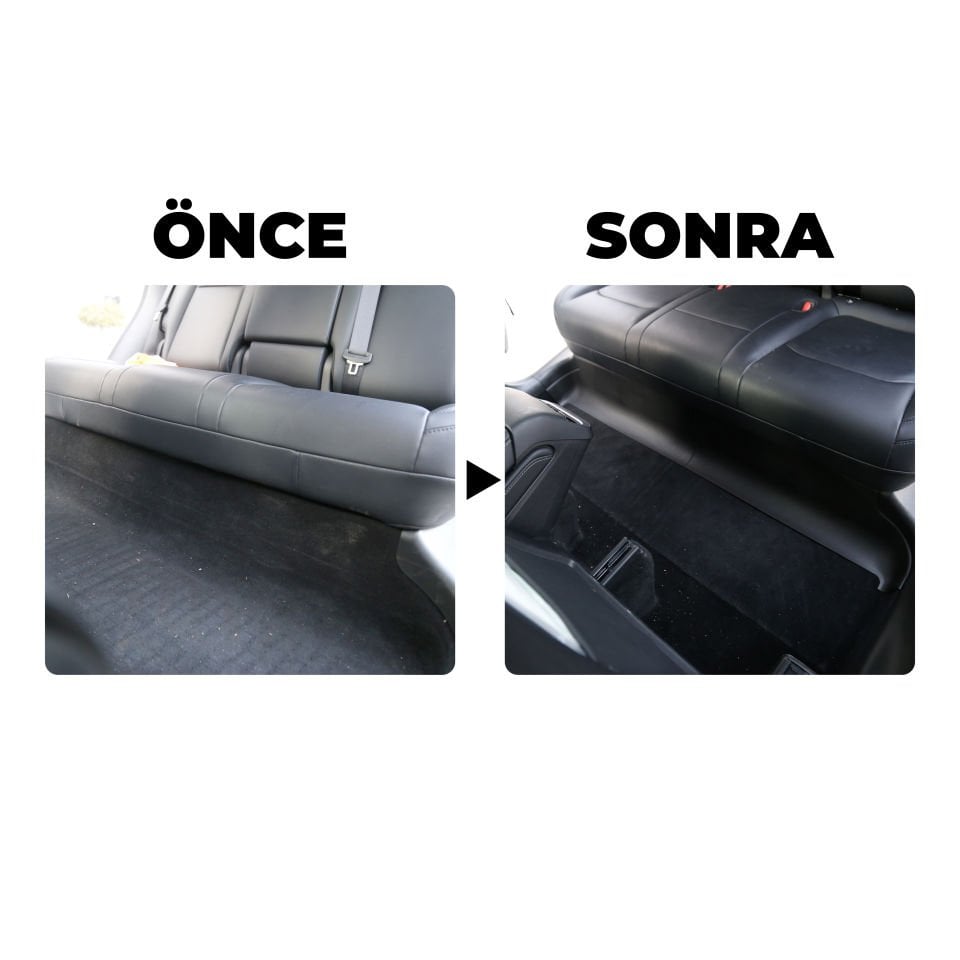 Tesla Model Y 2019-2024 Arka Koltuk Altı Koruma Tekmelikleri V1
