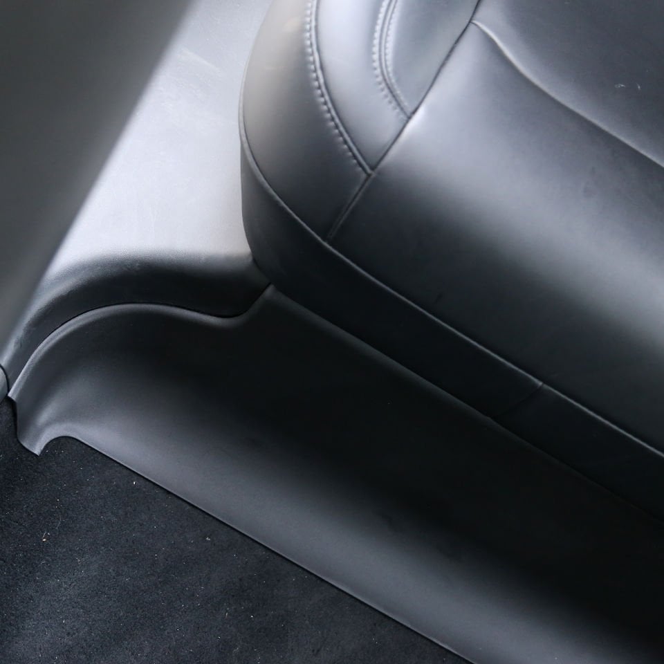 Tesla Model Y 2019-2024 Arka Koltuk Altı Koruma Tekmelikleri V1