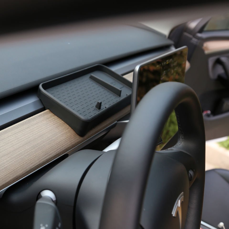 Tesla Model Y 2019-2025 // Model 3 Ön Torpido Saklama Pedi