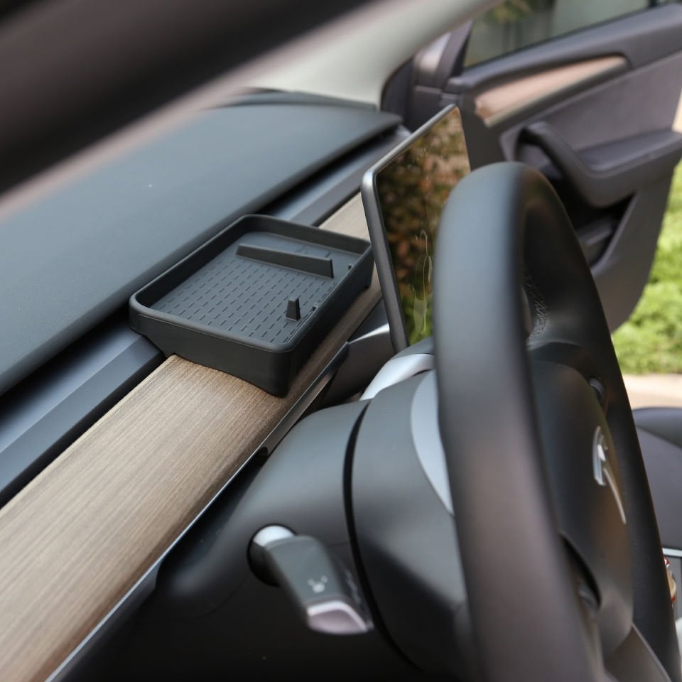 Tesla Model Y 2019-2024 // Model 3 Ön Torpido Saklama Pedi