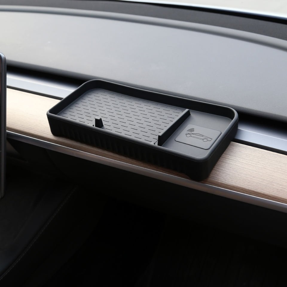 Tesla Model Y 2019-2025 // Model 3 Ön Torpido Saklama Pedi