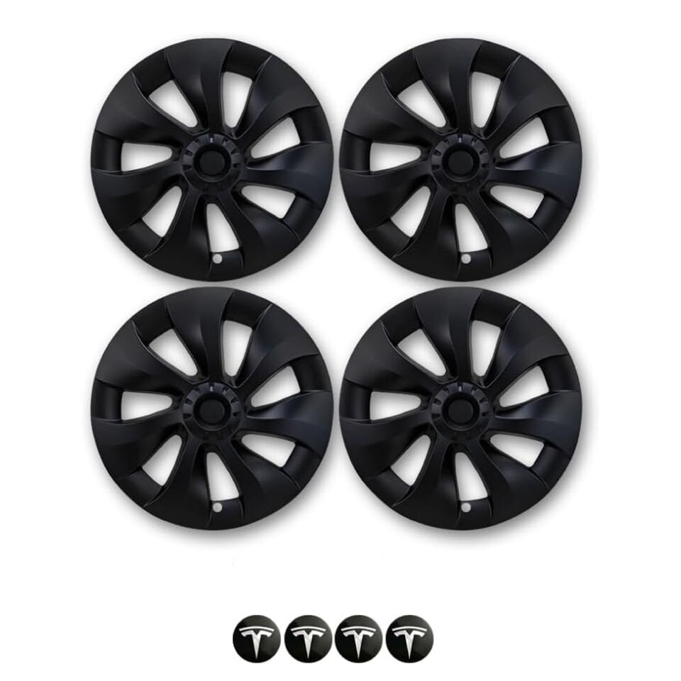 Tesla Model Y 2019 - 2025 Tornado V1 Jant Kapakları (4'lü Set)