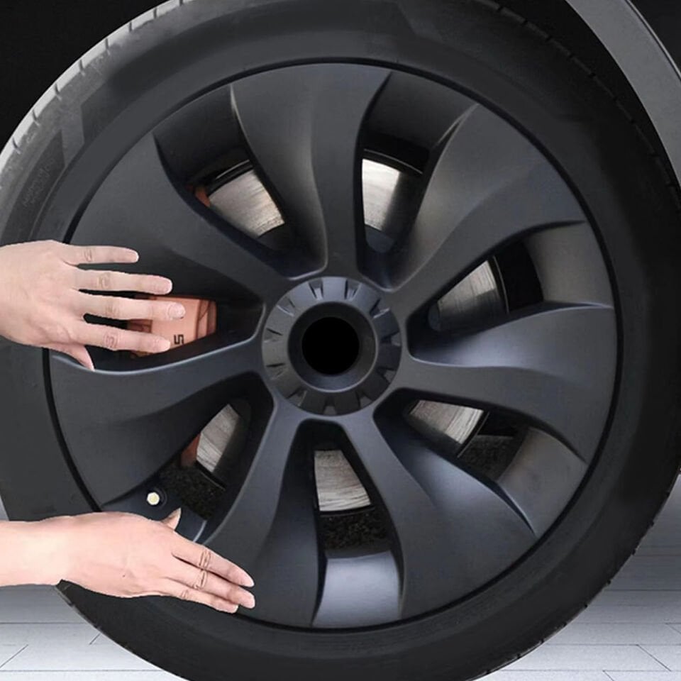 Tesla Model Y 2019-2024 Tornado V1 Jant Kapakları (4'lü Set)