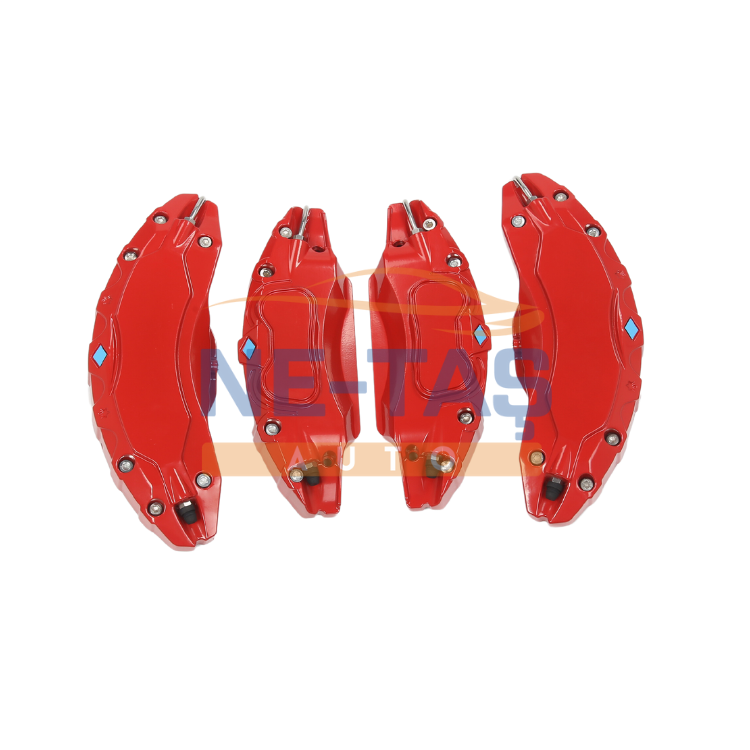 Tesla Model Y 2019-2024 Ön Arka Fren Kaliper Kapağı Takımı