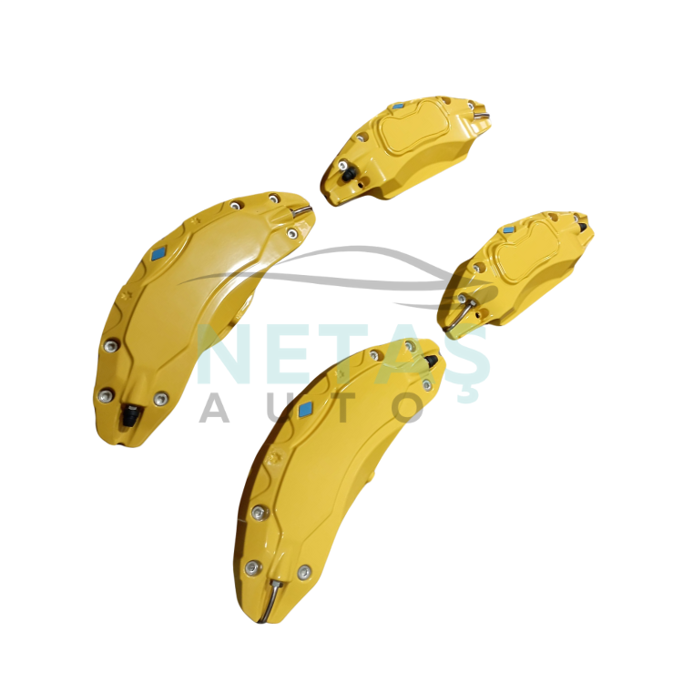 Tesla Model Y 2019-2024 Ön Arka Fren Kaliper Kapağı Takımı