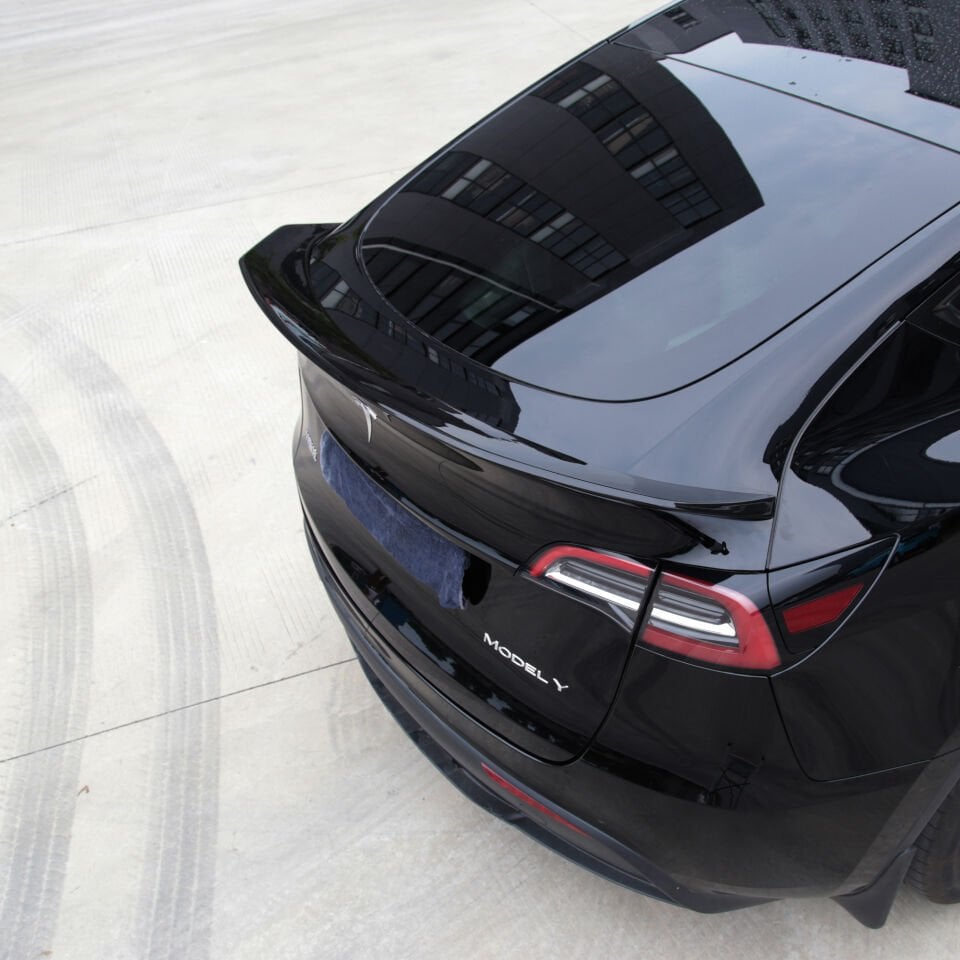 Tesla Model Y 2019 - 2025 Sport Large Tip Arka Spoiler
