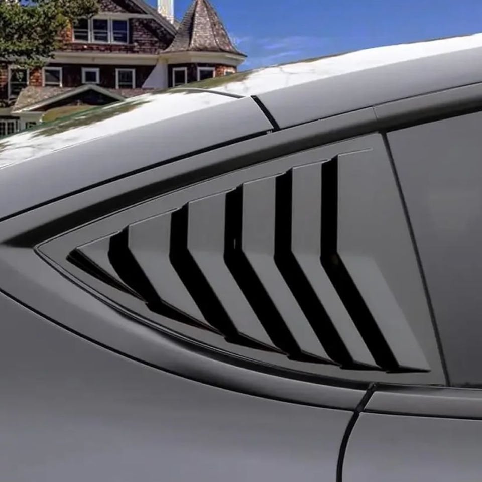 Tesla Model Y Juniper 2025- // Model Y 2019-2025 Arka Kelebek Cam Izgarası