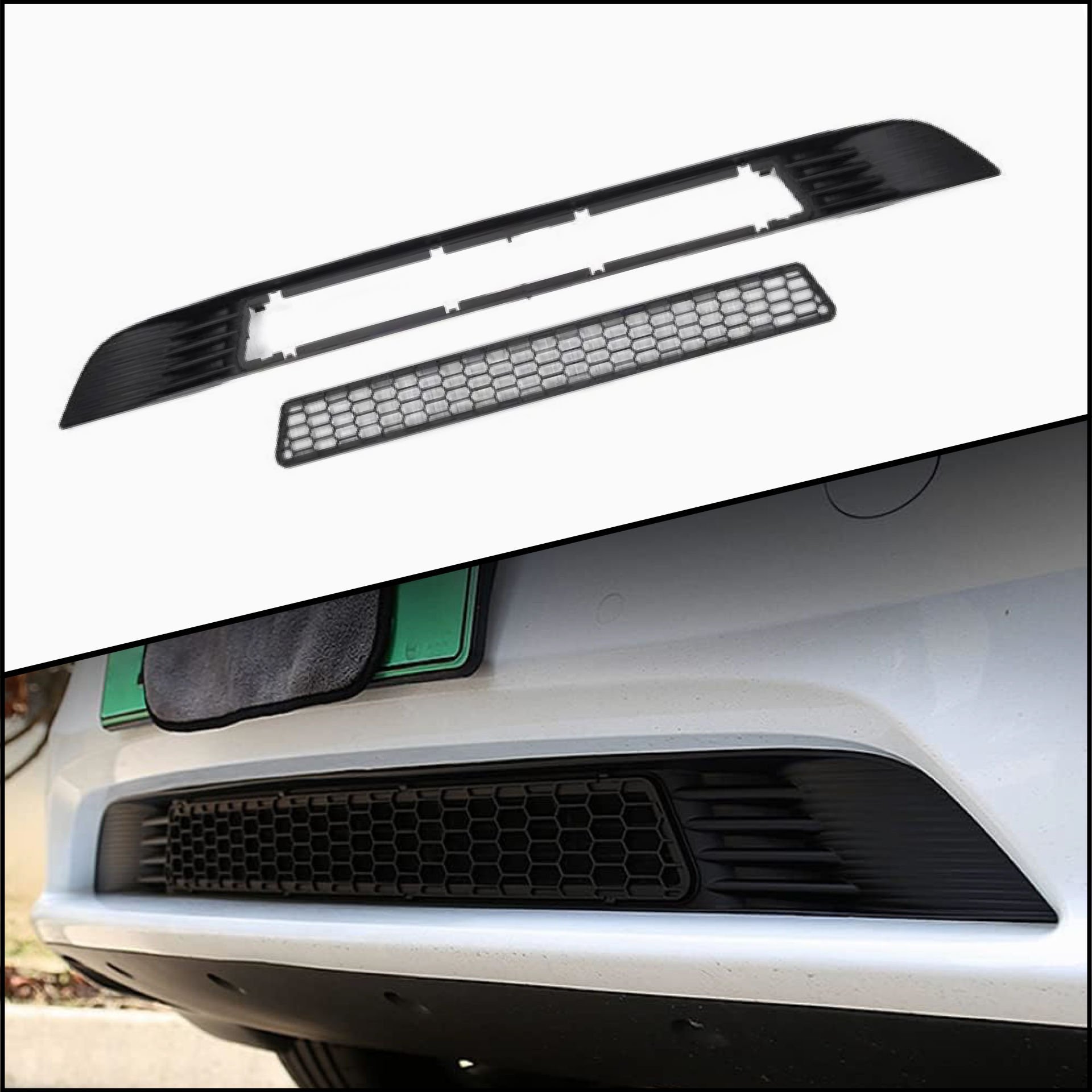Tesla Model Y 2019-2025 Ön Tampon Alt Izgara