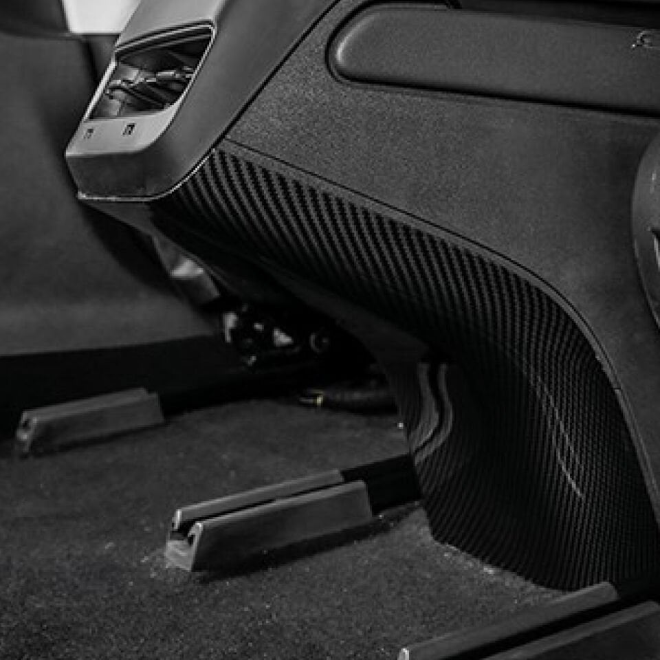 Tesla Model Y 2019-2024  Arka Yolcu Konsol Altı Bakaliti