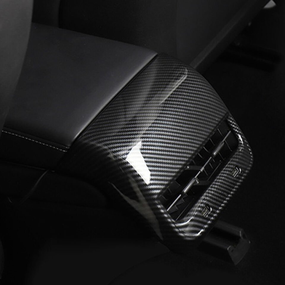 Tesla Model Y 2019-2024 Arka Yolcu Konsol Üst Bakaliti