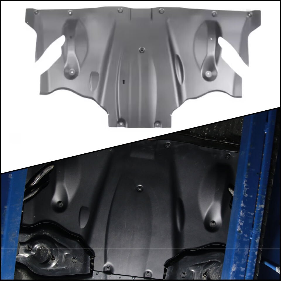 Tesla Model Y 2019-2024 Arka Alt Koruyucu Muhafaza Ses Yalıtımlı