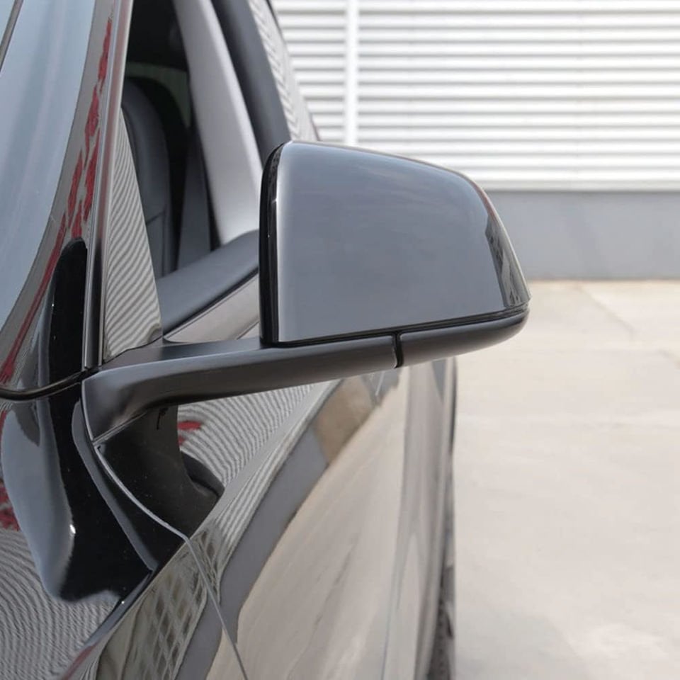 Tesla Model Y 2019-2024 Dikiz Ayna Kapağı Takımı