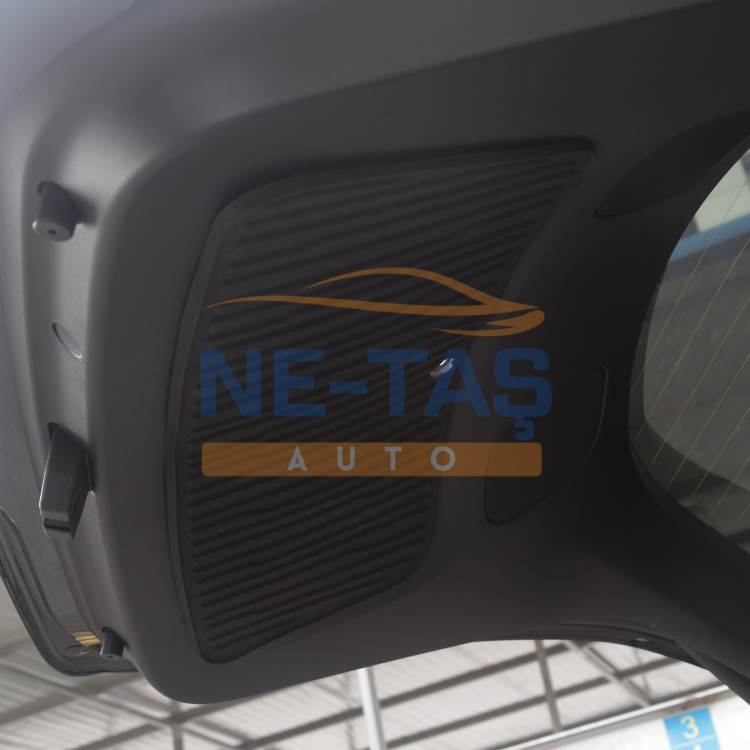 Tesla Model Y 2019-2024 Bagaj Kapısı İç Bakaliti Koruma Pedi (Desenli)