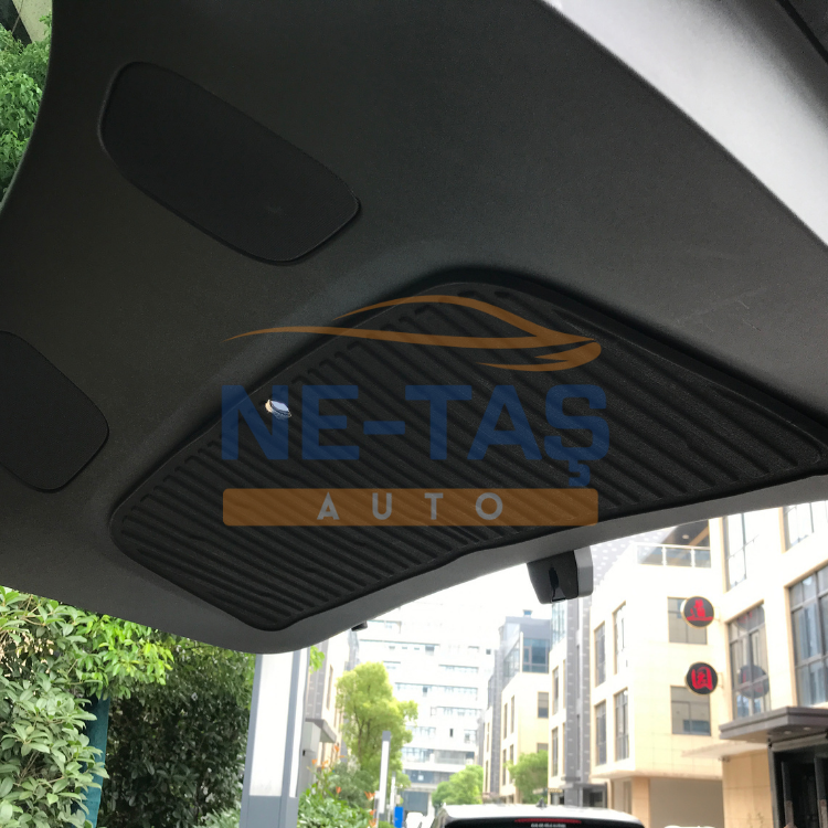 Tesla Model Y 2019-2024 Bagaj Kapısı İç Bakaliti Koruma Pedi (Desenli)