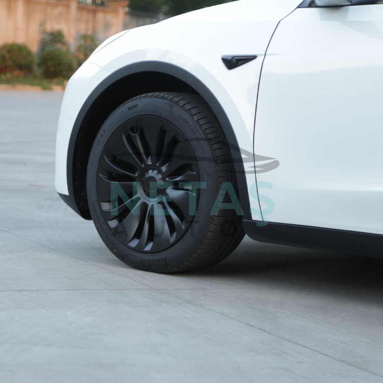 Tesla Model Y 2019-2025 Uberturbine V4 Jant Kapakları (4,Lü Set)