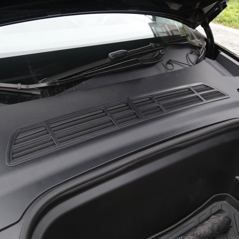 Tesla Model Y Ön Kaput İçi Hava Izgarası – ABS + Çelik Tel, Koruyucu Filtre Izgara