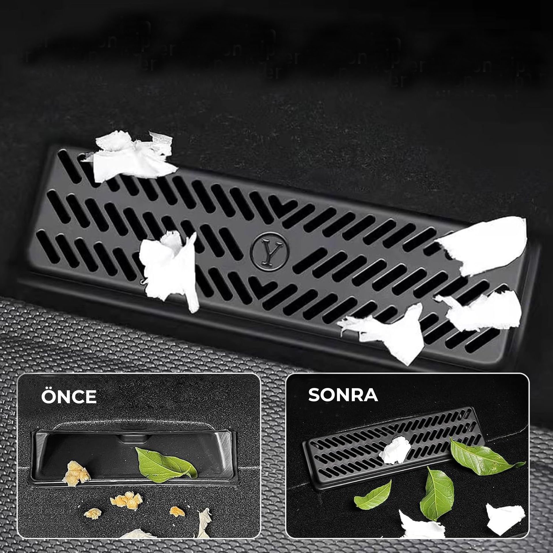 Tesla Model Y 2019-2024 Ön Koltuk Altı Havalandırma Izgarası