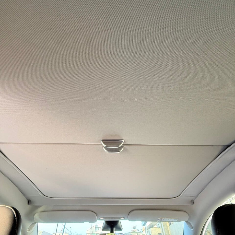 Tesla Model Y 2019-2025 Tavan Perdesi Gri OEM Uyumlu %100 Güneş Engelleme