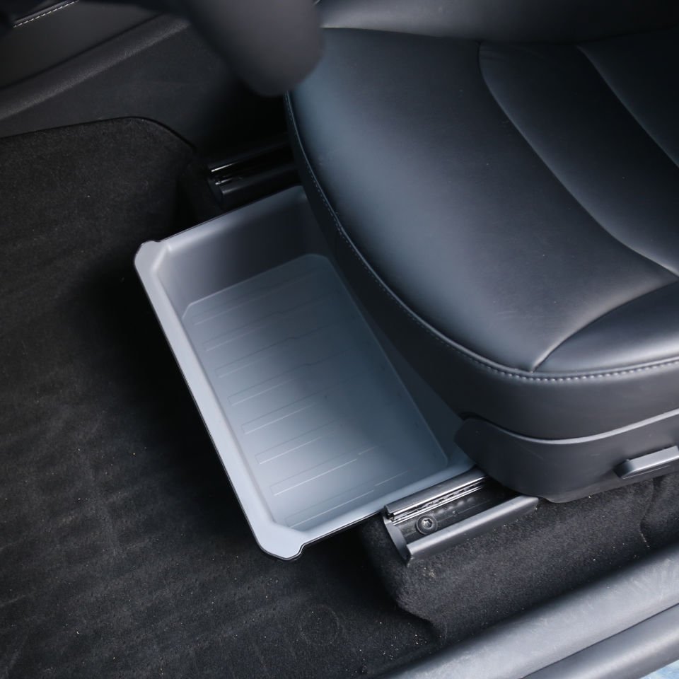 Tesla Model Y 2019-2024 Ön Koltuk Altı Saklama Kutusu