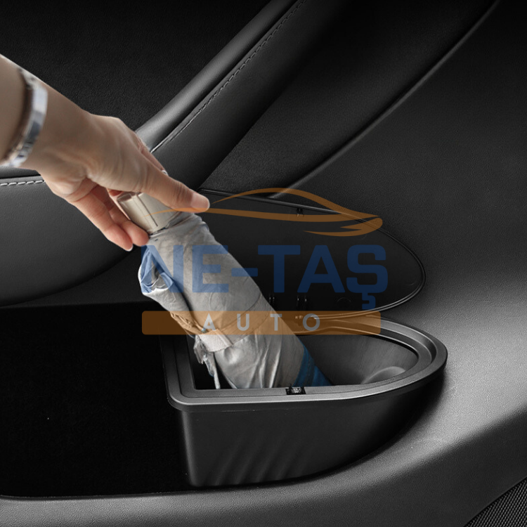 Tesla Model Y 2019-2024 Kapı Cep Çöp Kovası