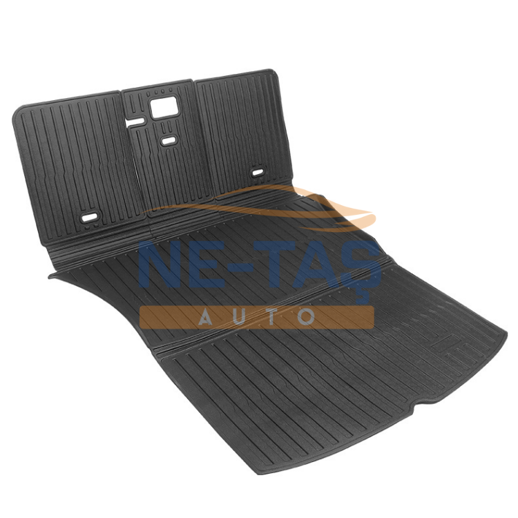 Tesla Model Y Juniper 2025 - // Model Y 2019-2024 Arka Bagaj Komple Havuzu (Arka Koltuk Sırt Koruma)