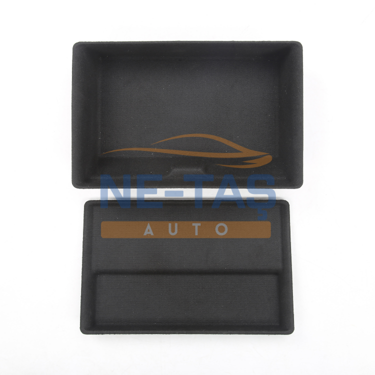 Tesla Model Y 2019-2024 Koltuk Altı Saklama Kutusu (Flock)