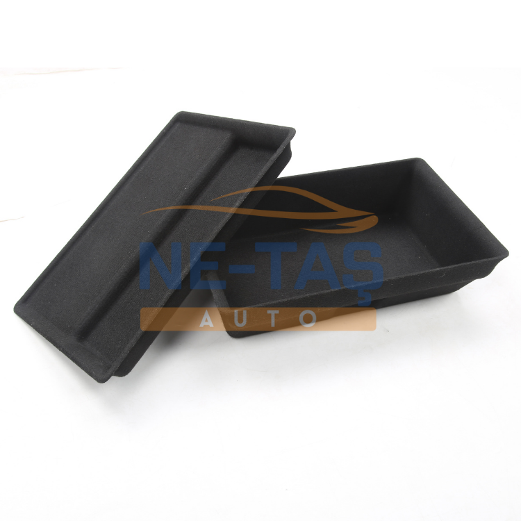 Tesla Model Y 2019-2024 Koltuk Altı Saklama Kutusu (Flock)