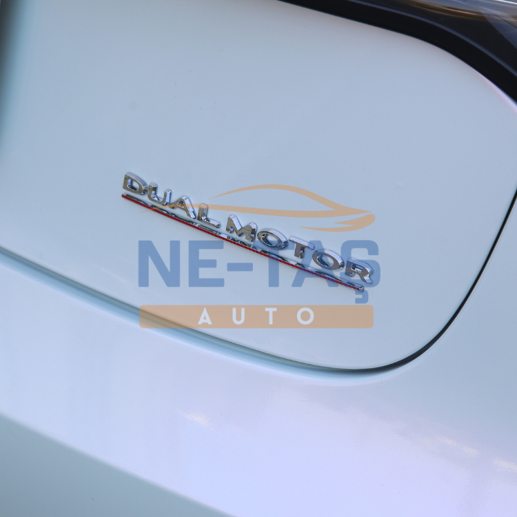 Tesla Model Y Juniper 2025 - // Model Y 2019-2025 Arka Dual Motor Yazısı Siyah