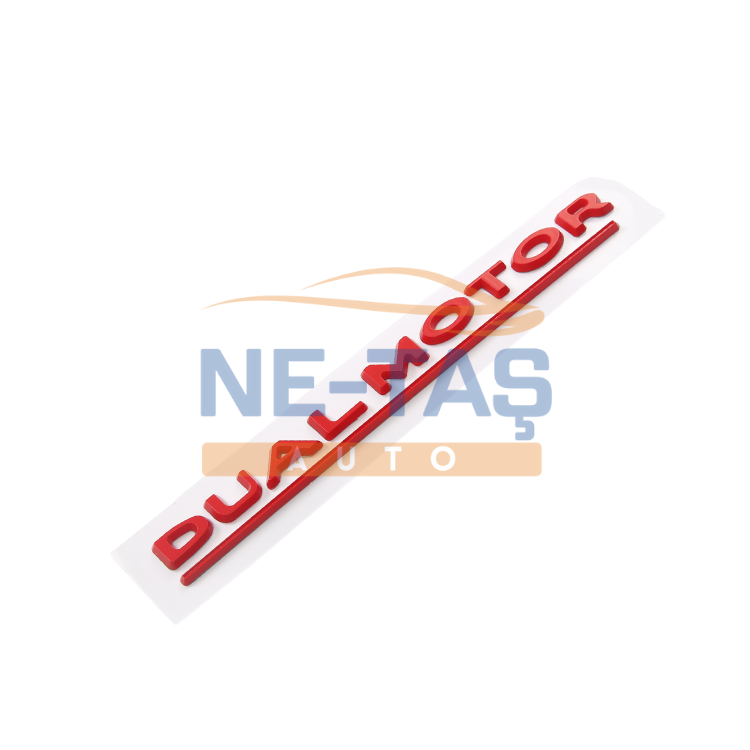 Tesla Model Y Juniper 2025 - // Model Y 2019-2024 Arka Dual Motor Yazısı