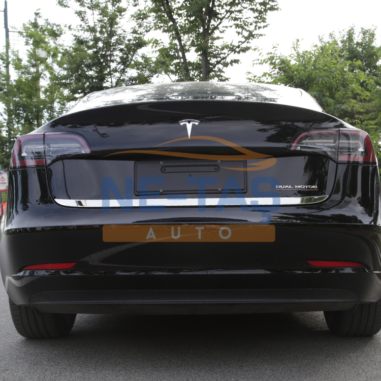 Tesla Model Y Juniper 2025 - // Model Y 2019-2025 Arka Dual Motor Yazısı Siyah