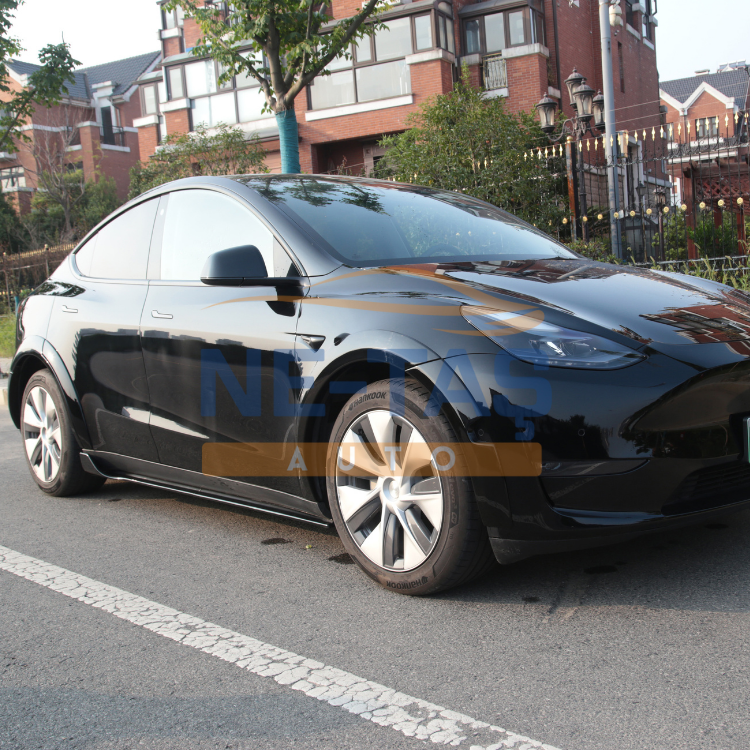 Tesla Model Y 2019-2025 Dodik Takımı Parlak Siyah