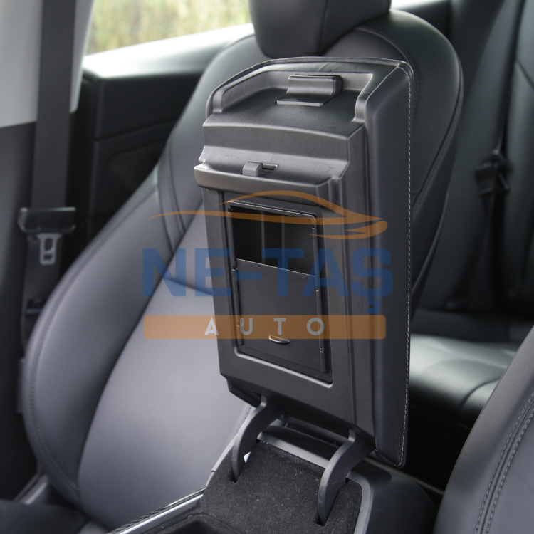 Tesla Model Y 2019-2024 Kol Dayama Arka Saklama Kutusu