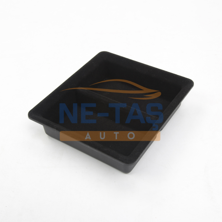 Tesla Model Y Juniper 2025- // Model Y 2019-2024 Orta Konsol Bölmeli Saklama Kabı Flock Kaplama