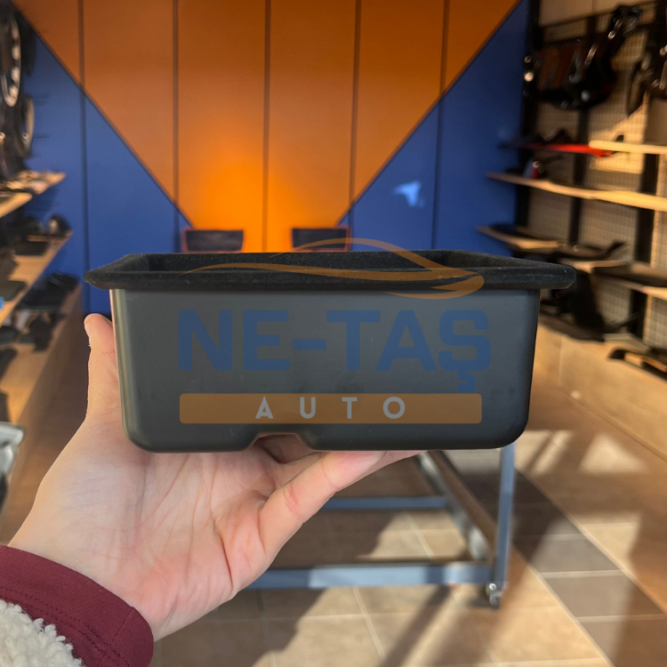 Tesla Model Y 2019-2024 Kol Dayama İç Saklama Kutusu Flock Kaplama