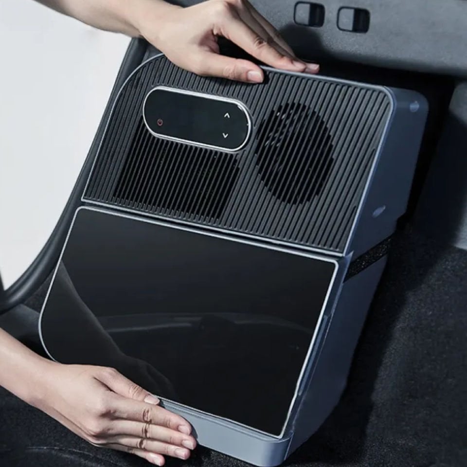 Tesla Model Y 2019-2024 Arka Bagaj Buzdolabı Soğutucu & Dondurucu | Kamp Modu Uyumlu