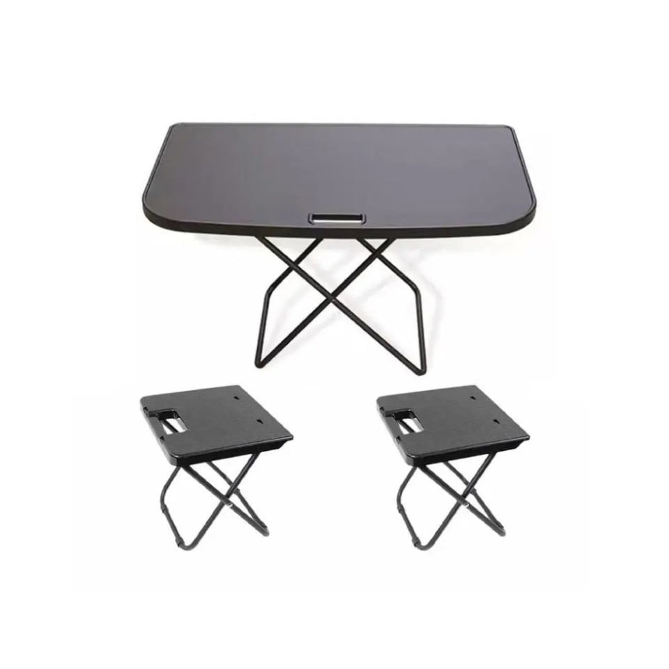 Tesla Model Y Juniper 2025 - // Model Y 2019-2024 Katlanabilir Kamp Masası ve Sandalyesi  Arka Bagaj İçi Uyumlu