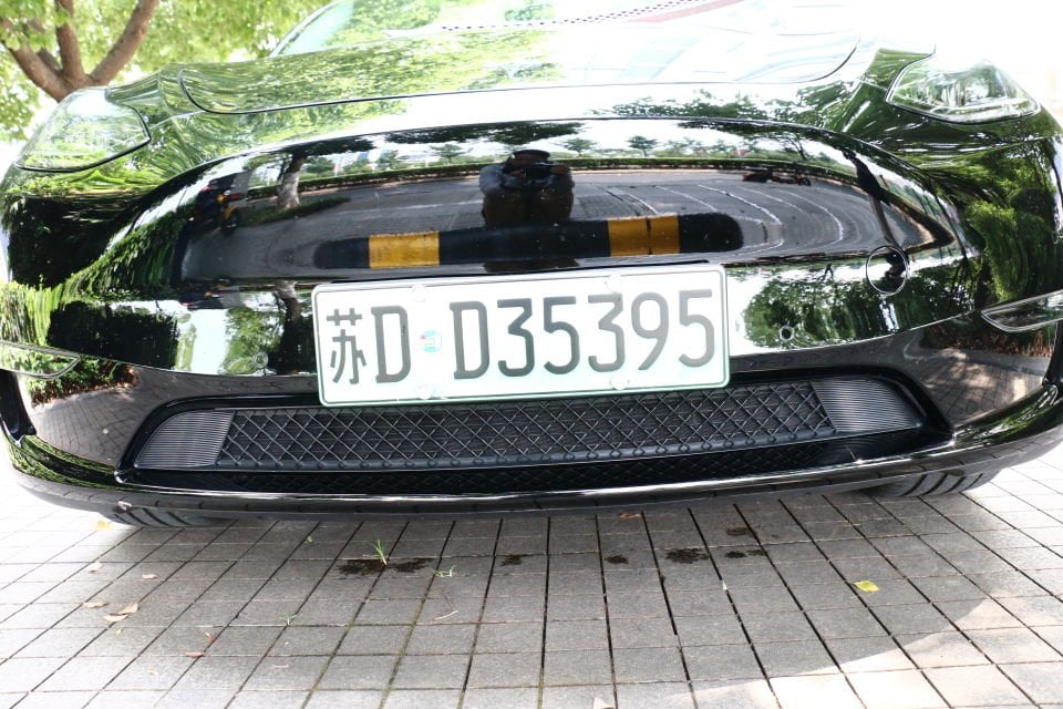 Tesla Model Y Plaid Tip Ön Tampon Alt Izgara