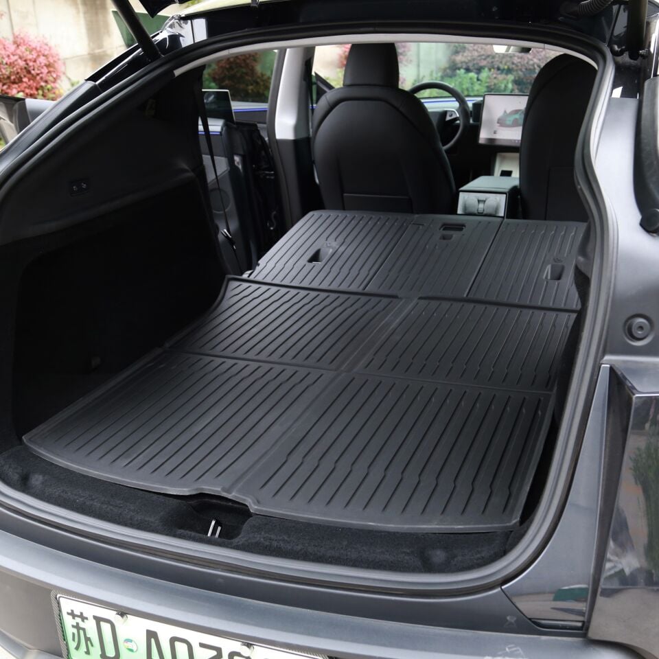 Tesla Model Y Arka Bagaj Havuzu – 2025 Juniper Uyumlu TPE Kauçuk