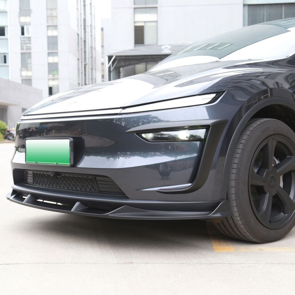 Tesla Model Y Juniper 2025 - Sis Farı Kaşı V1 Renk Mat Siyah