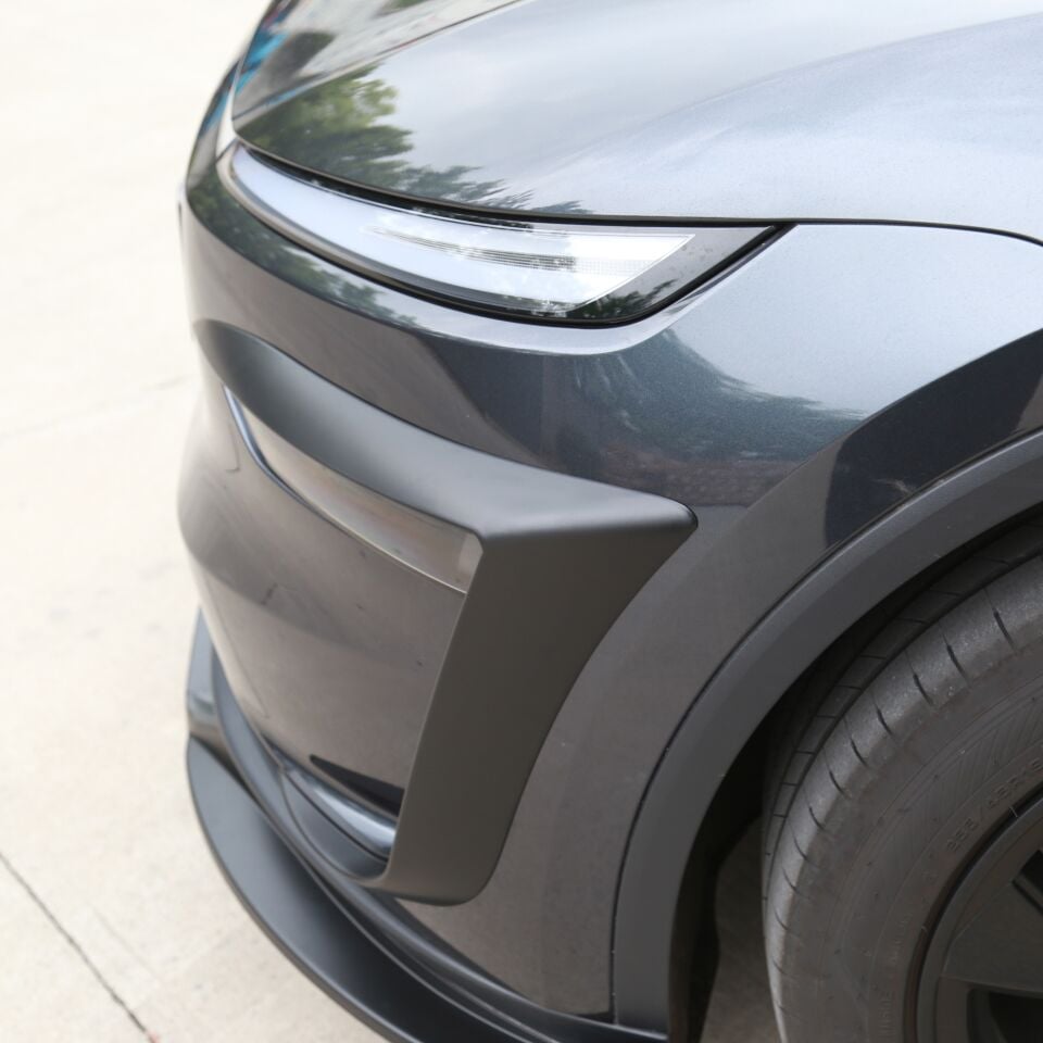 Tesla Model Y Juniper 2025 - Sis Farı Kaşı V1 Renk Mat Siyah