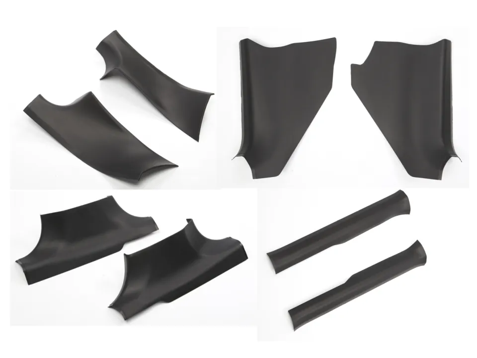 Tesla Model Y Juniper 2025 – Ön, Arka ve Orta Direk Kapı Eşik Tekmelikleri (PPE Sert Plastik)