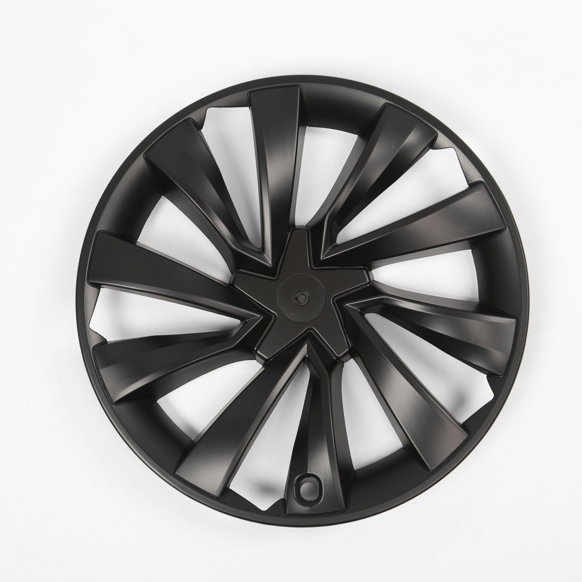 Tesla Model Y Juniper 2025 – 19 İnç Jant Kapağı V4 Mat Siyah (4’lü Set)