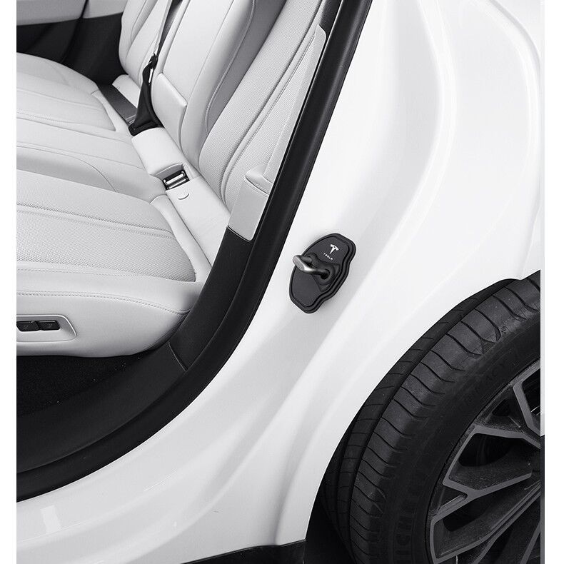 Tesla Model Y Juniper 2025 & Model Y 2019-2024 Kapı Kilit Lastiği – 4\'lü Takım