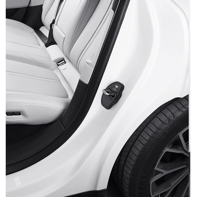 Tesla Model Y Juniper 2025 & Model Y 2019-2024 Kapı Kilit Lastiği – 4\'lü Takım