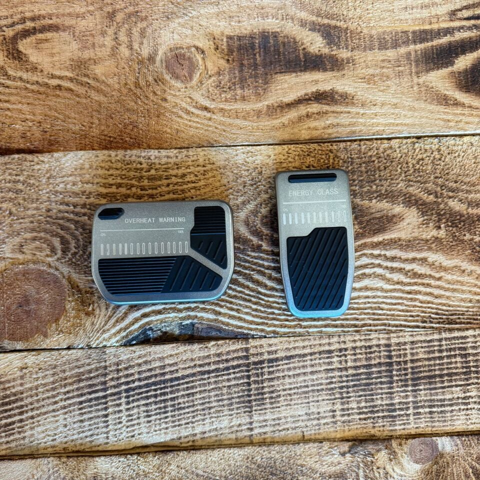 Tesla Model Y Juniper 2025- // Model Y 2019-2024 Pedal Takım Gümüş (v2)